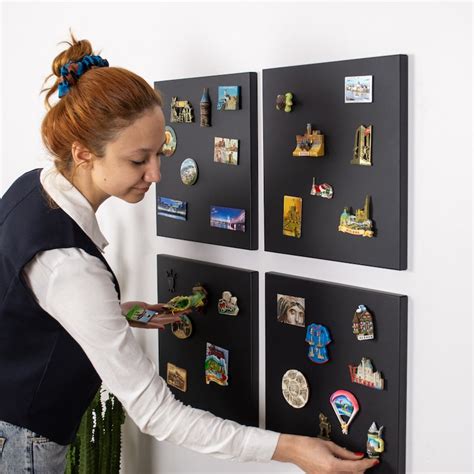 metal magnet display board